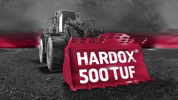 Hardox® 500 tuf - Custom Made Wheel Loader Edges - Made in the USA - Tariff Free