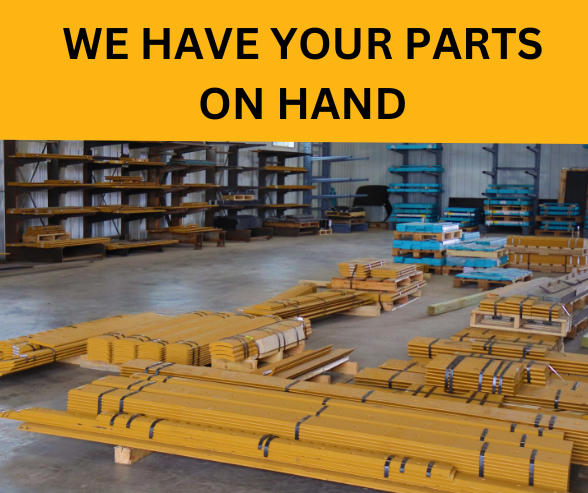 We Have Your Heavy Equipment Parts On Hand, It's What Makes Us Different