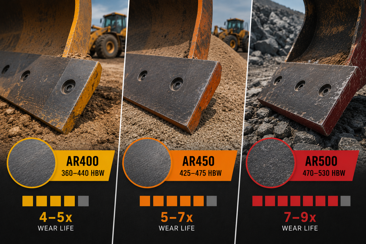 Hardox® 400 vs 450 vs 500: The Cutting Edge Buyer's Guide