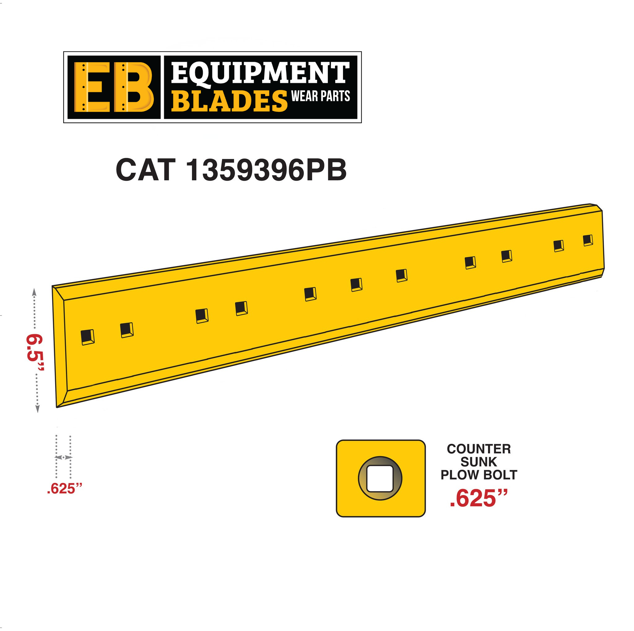 CAT 1359396PB-Loader Edge-Equipment Blades Inc-Equipment Blades Inc