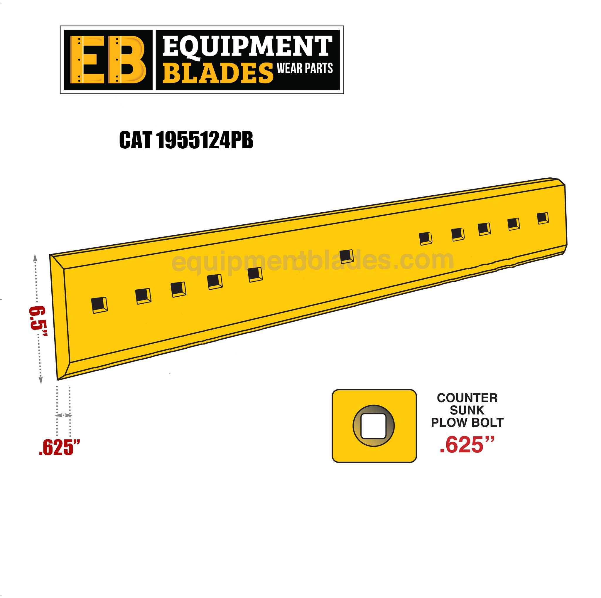 CAT 1955124PB-Equipment Blades Inc-Equipment Blades Inc