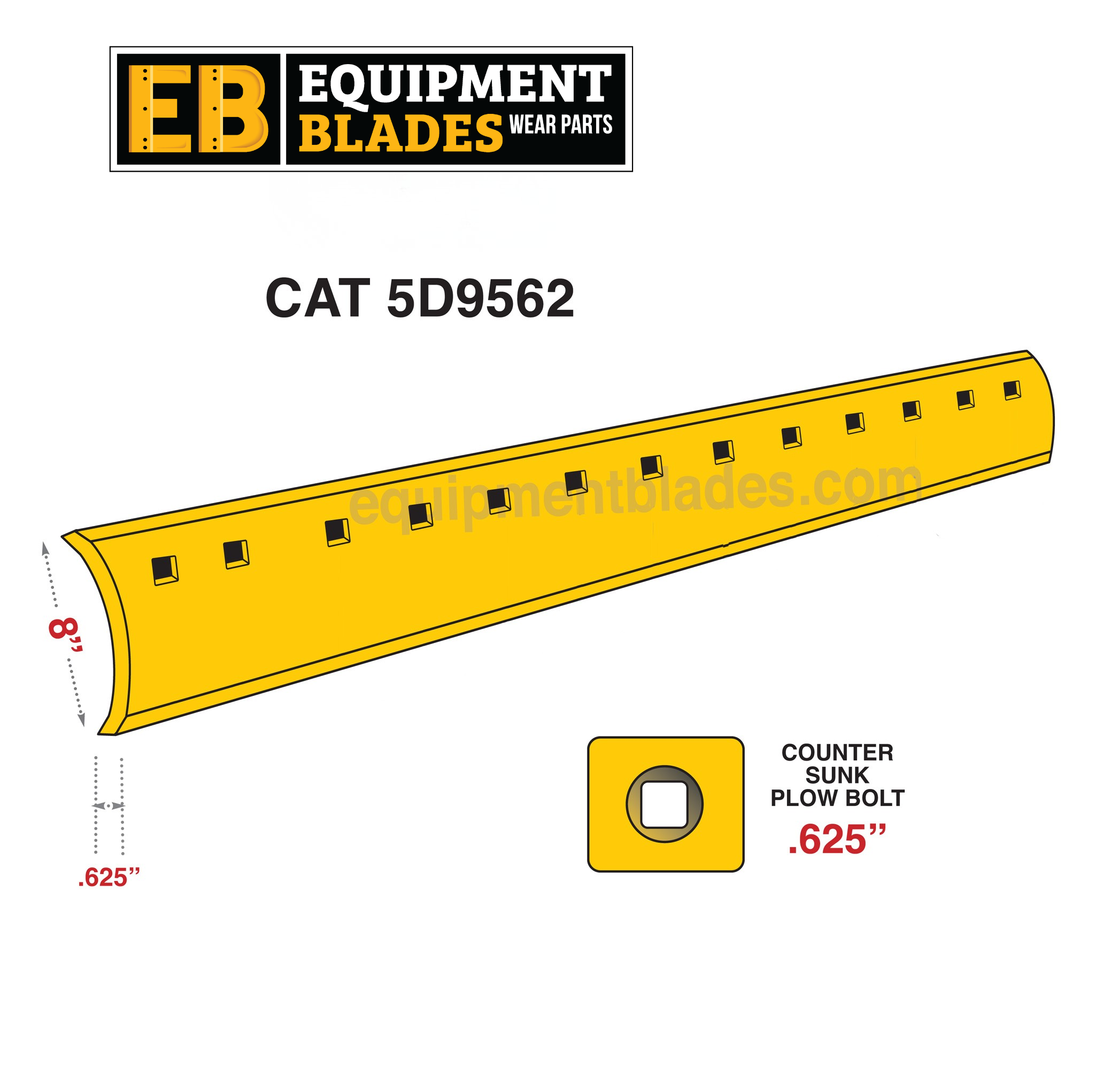 CAT 5D9562-Equipment Blades Inc-Equipment Blades Inc