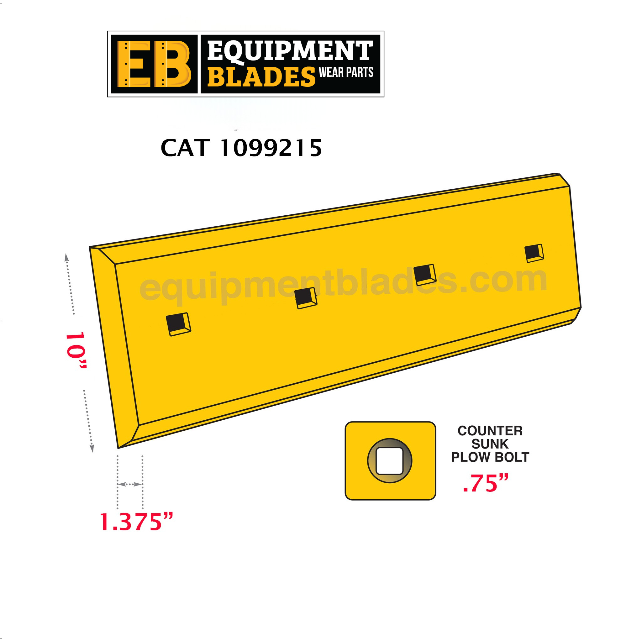 CAT 1099215-Equipment Blades-Equipment Blades Inc