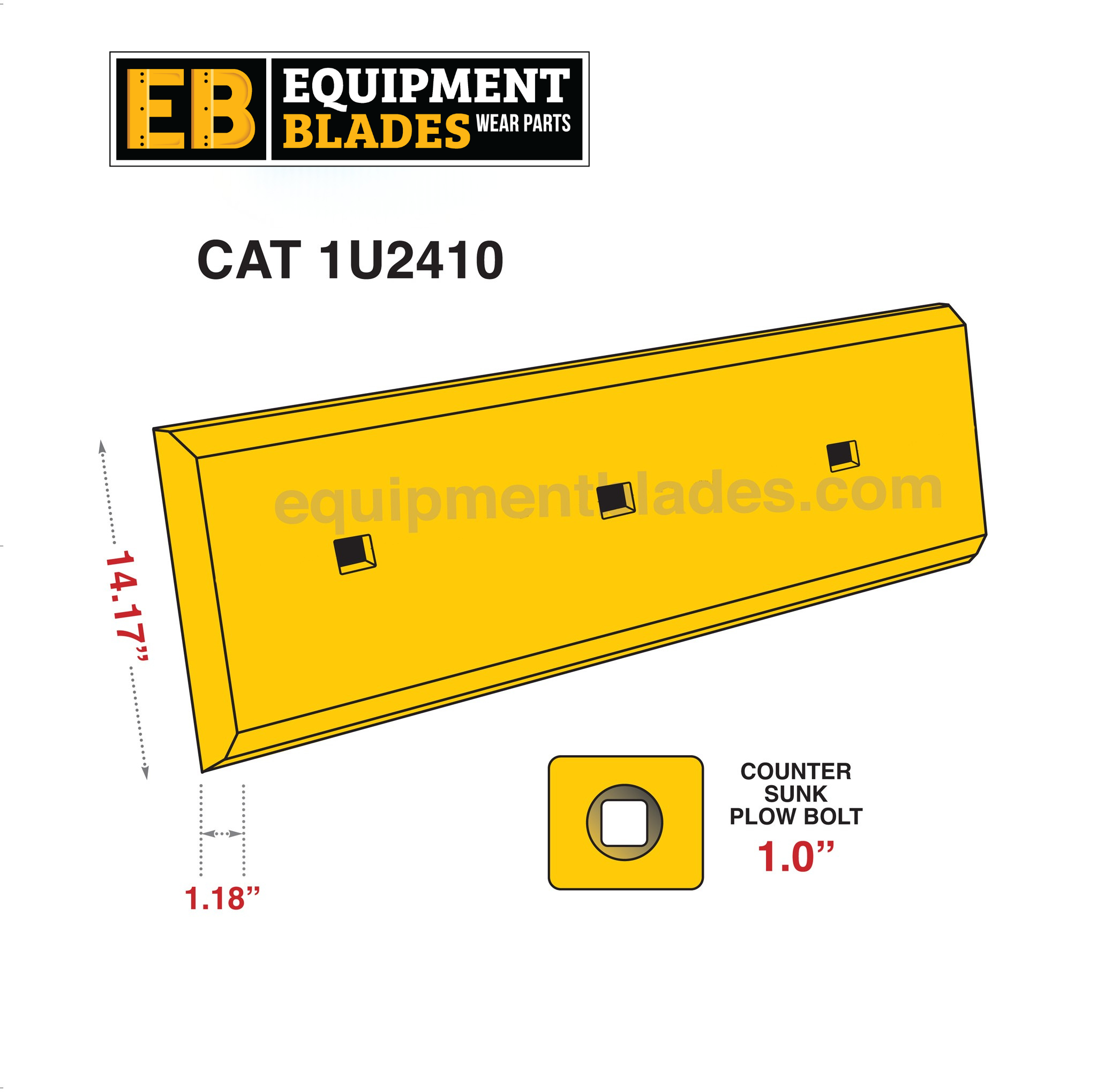 CAT 1U2410-Loader Edge-Equipment Blades Inc-Equipment Blades Inc