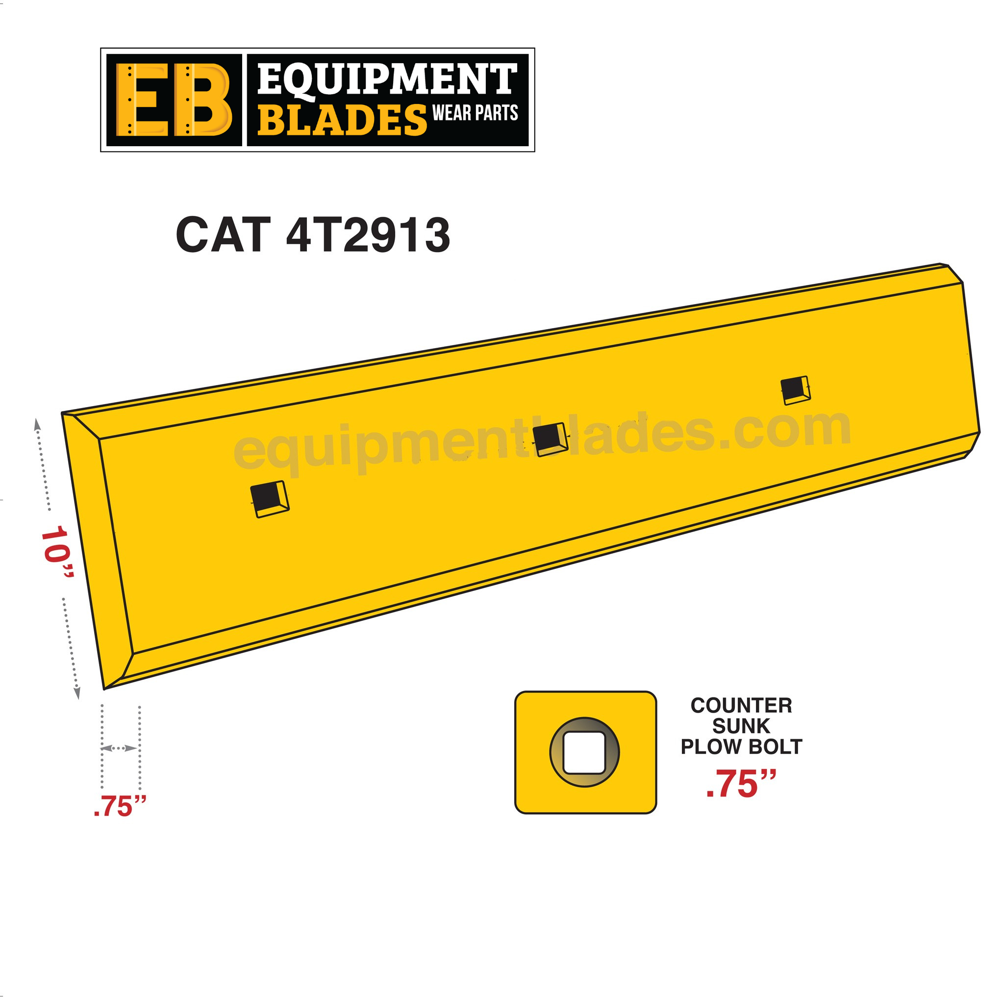 CAT 4T2913-Loader Edge-Equipment Blades Inc-Equipment Blades Inc
