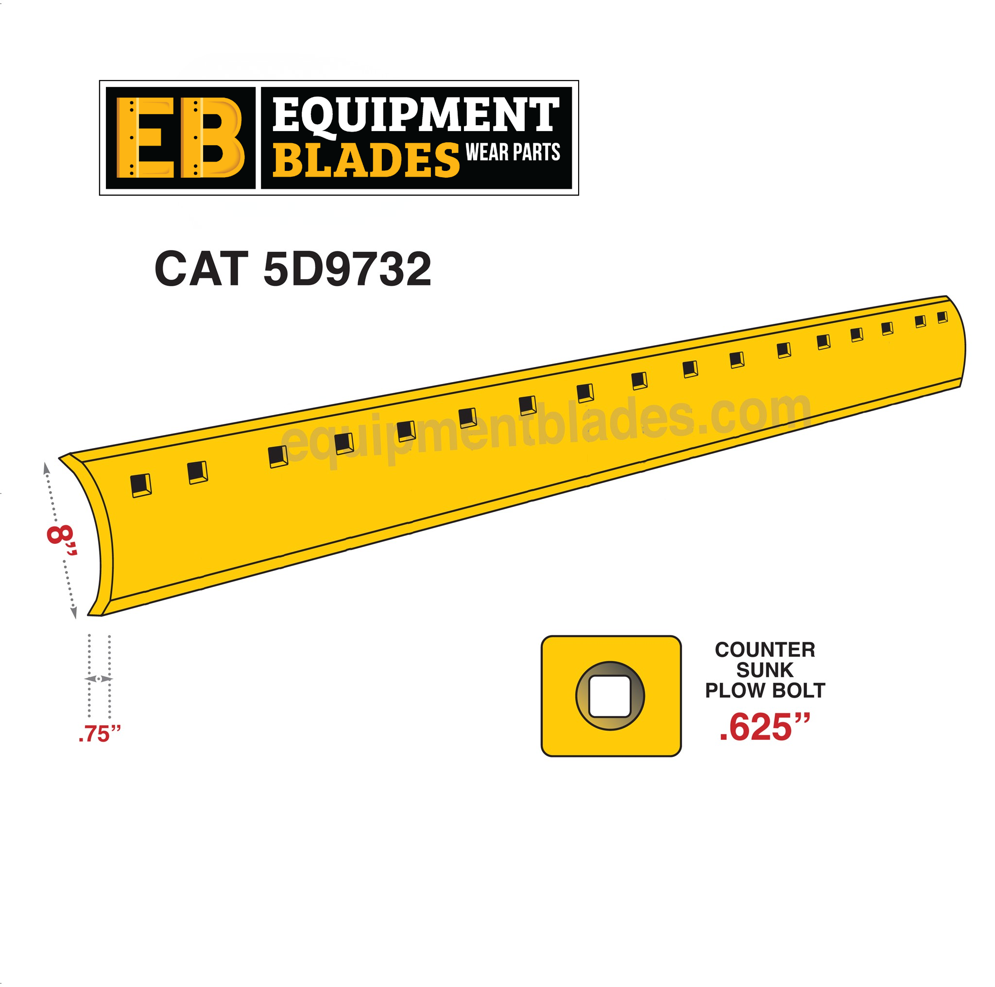 CAT 5D9553-Equipment Blades-Equipment Blades Inc