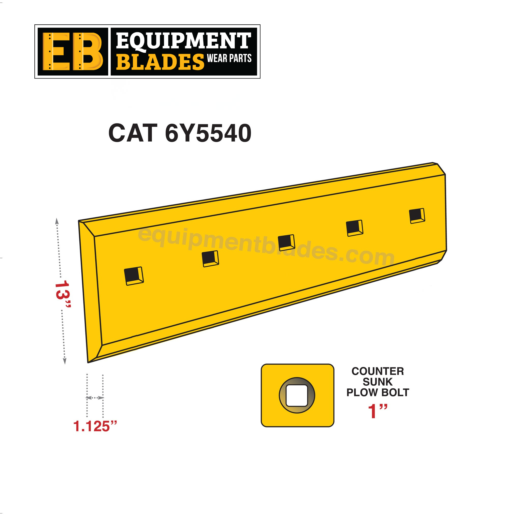 CAT 6Y5540-Cutting Edges-Equipment Blades Inc-Equipment Blades Inc