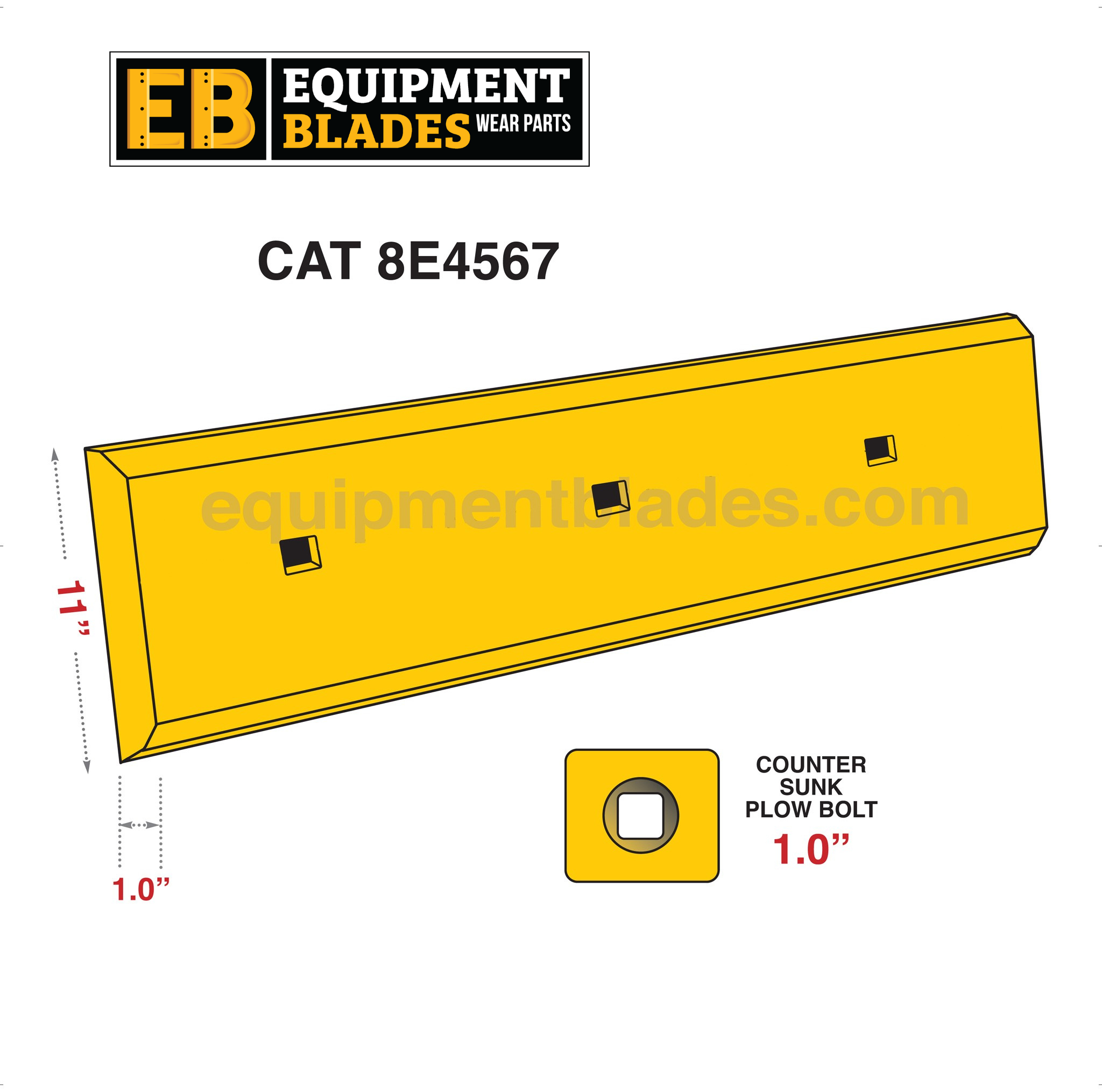 CAT 926 Loader Bucket Edges Kit Caterpillar®-Equipment Blades Inc-Equipment Blades Inc