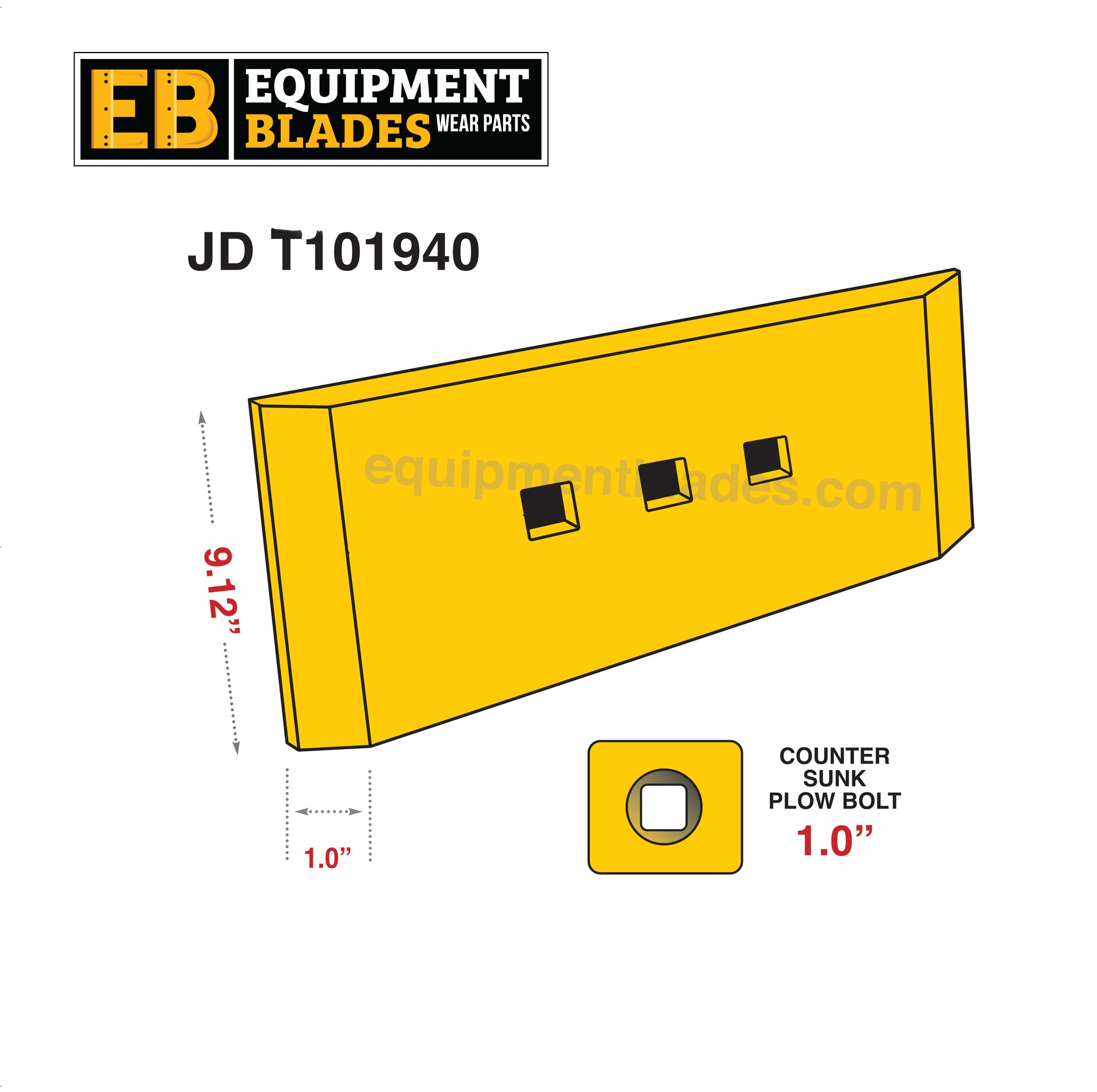 JD T101940-Equipment Blades-Equipment Blades Inc