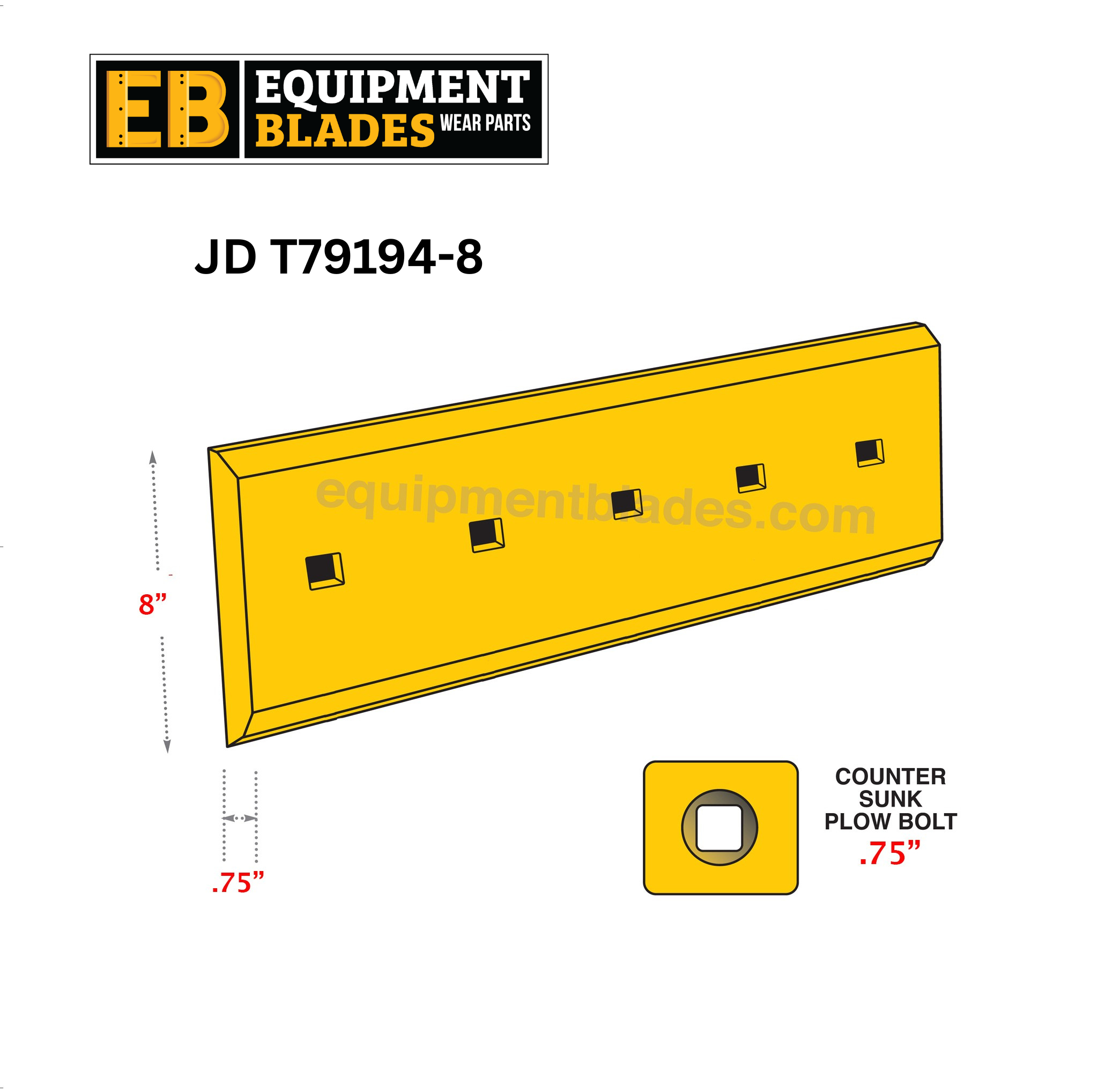 JD T79194-8-Cutting Edges-Equipment Blades Inc-Equipment Blades Inc