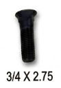 GR 9 3/4 X 2 3/4 Plow Bolt Box Quantity 100-Plow Bolt Hardware-Equipment Blades Inc-Equipment Blades Inc