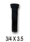 GR 9 3/4 X 3 1/2 Plow Bolts Box Quantity 80-Plow Bolt Hardware-Equipment Blades Inc-Equipment Blades Inc
