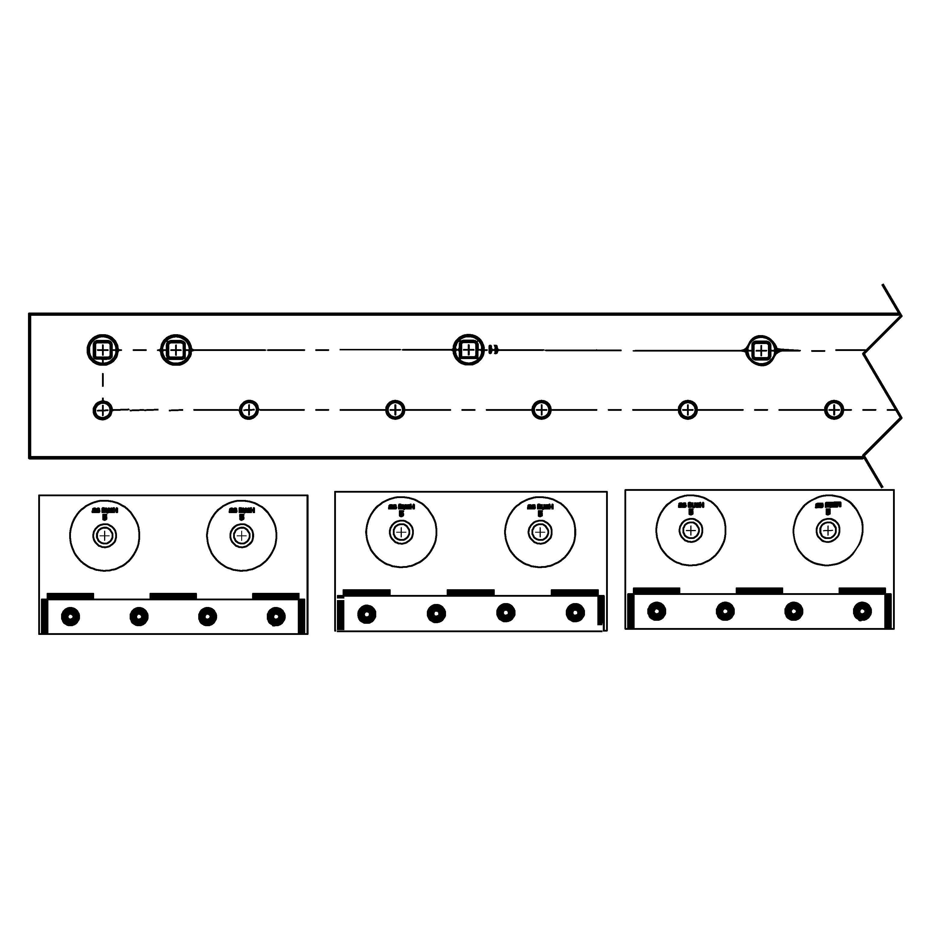 Sno Shock 1ft Segments-Equipment Blades Inc-Equipment Blades Inc