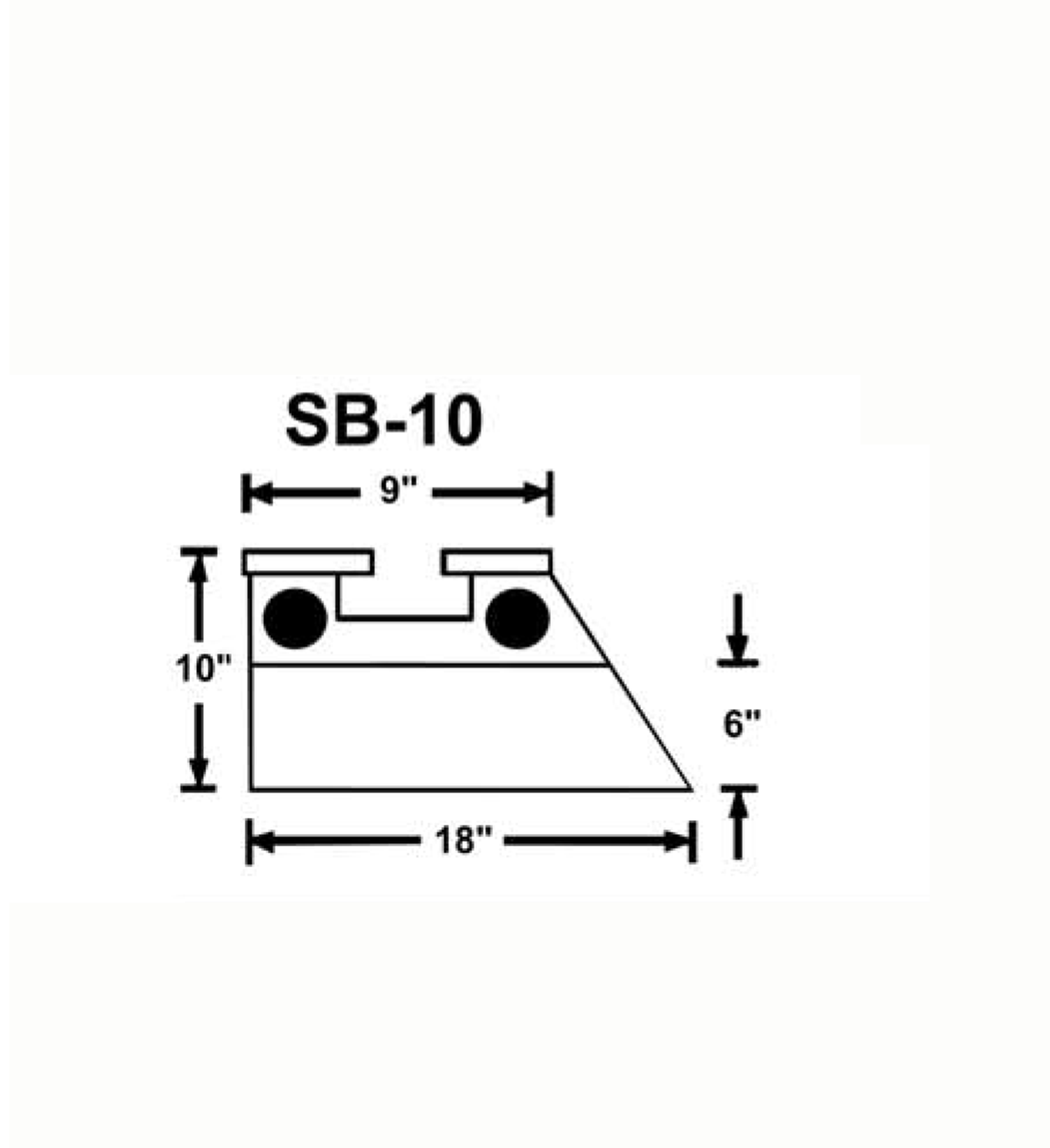 Rubber SB Series-Rubber Snow Plow Blades-Equipment Blades Inc-Equipment Blades Inc