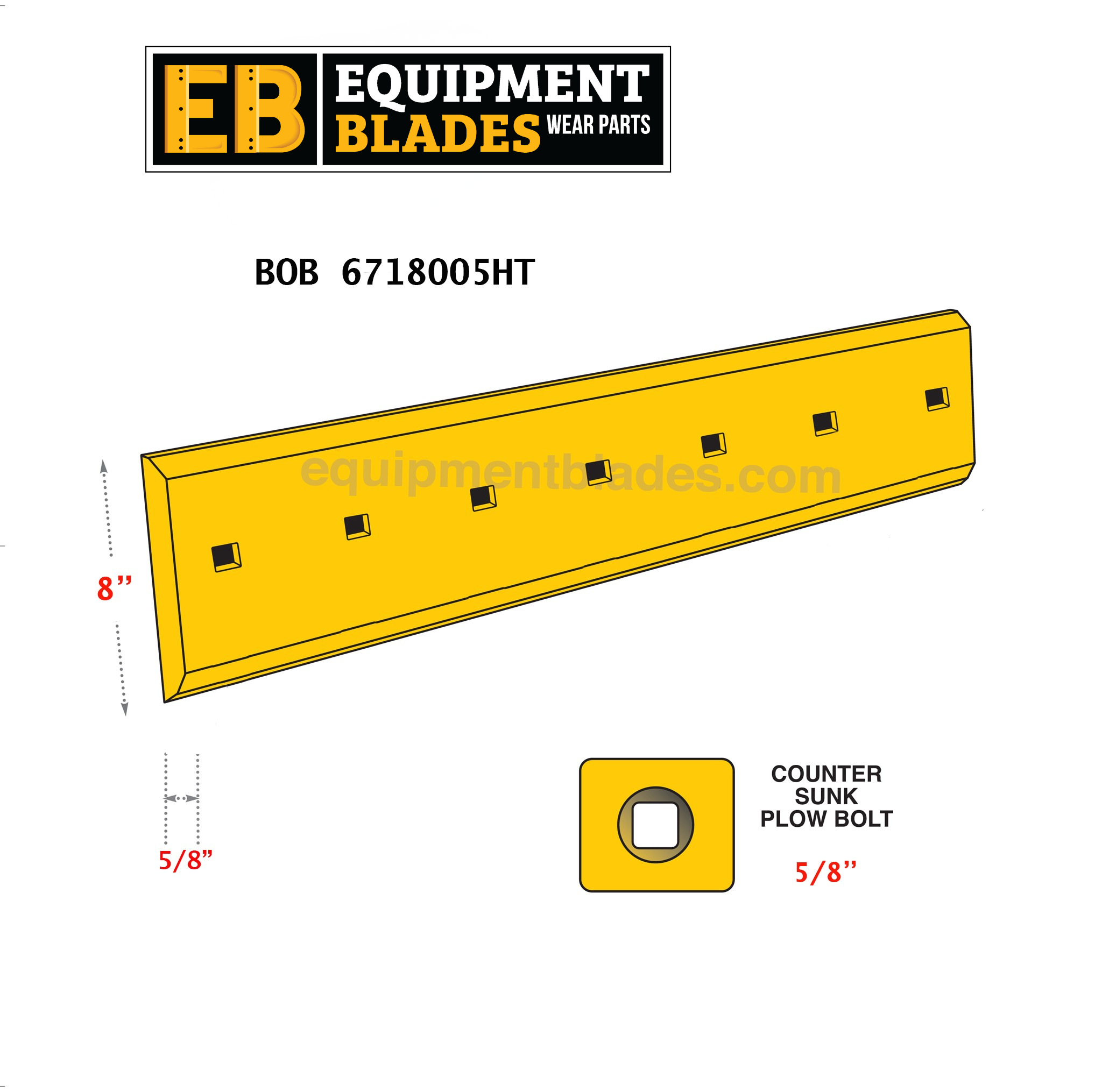 BOB 6718005HT-Equipment Blades Inc-Equipment Blades Inc