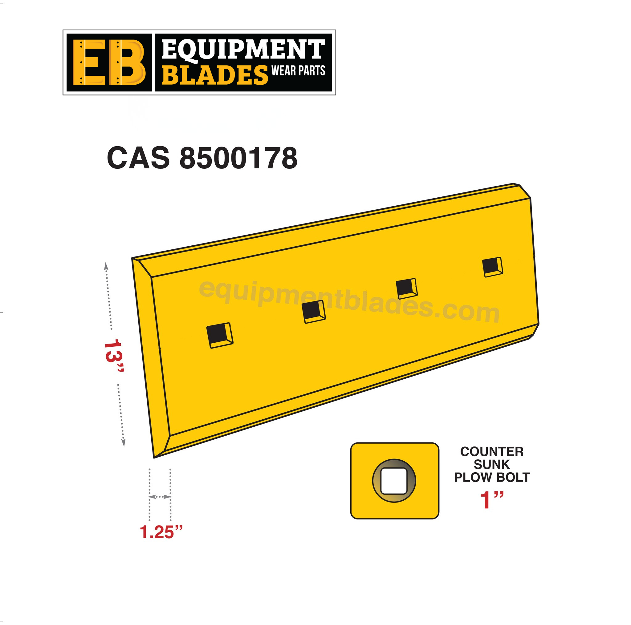 CAS 8500178-Equipment Blades Inc-Equipment Blades Inc