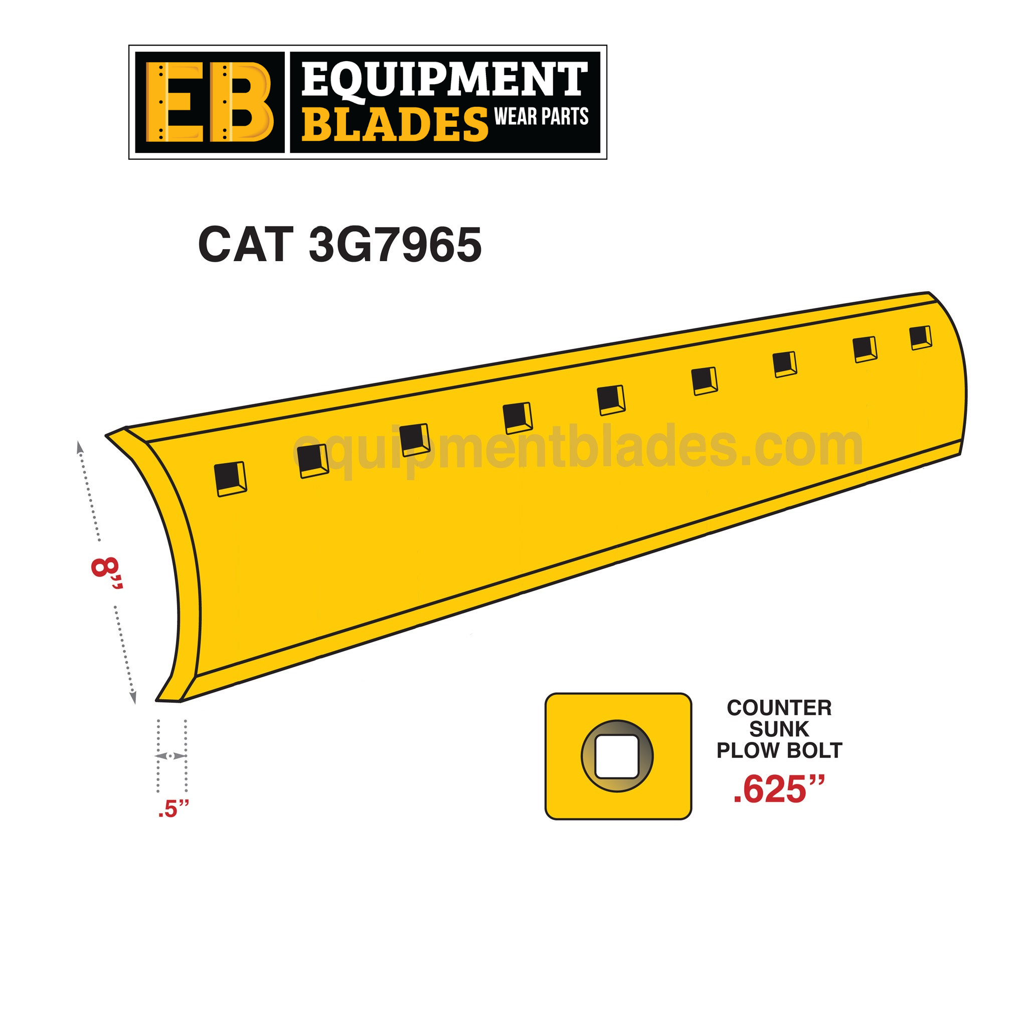 CAT 3G7965-Equipment Blades Inc-Equipment Blades Inc