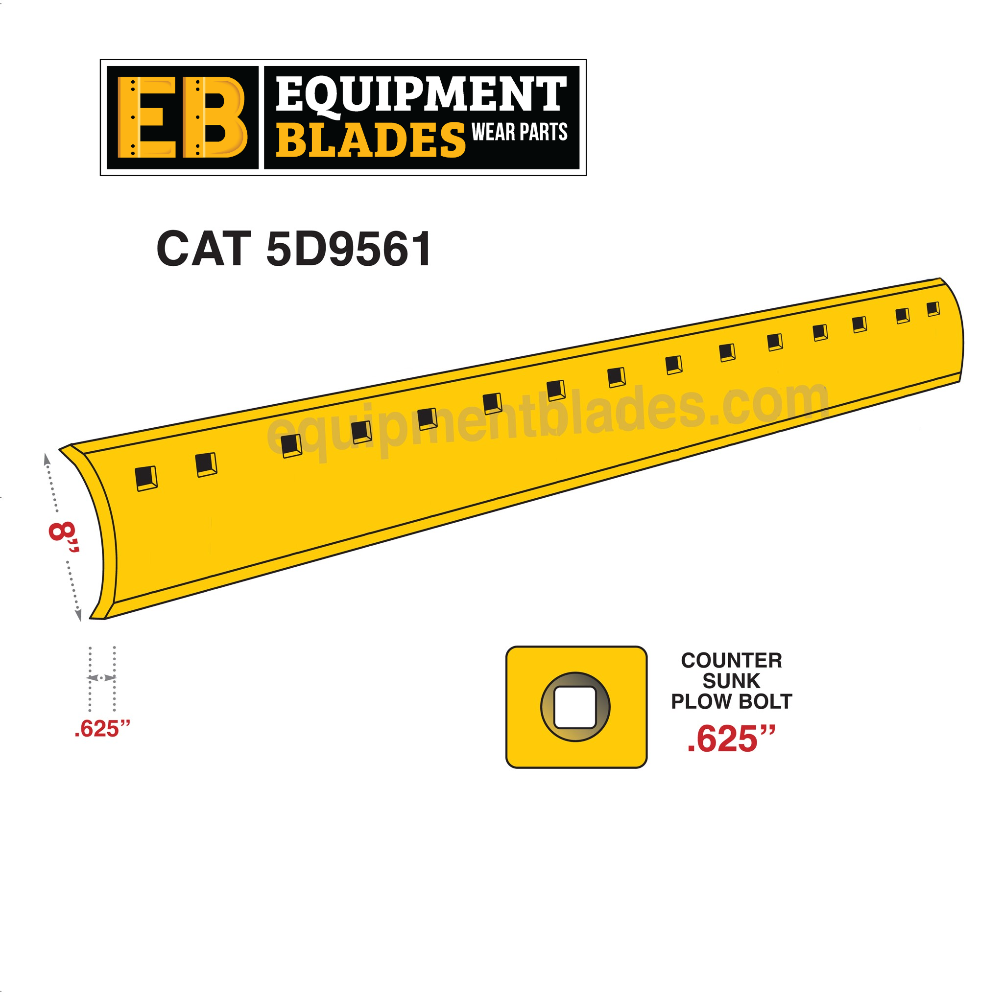 CAT 5D9561-Cutting Edges-Equipment Blades Inc-Equipment Blades Inc