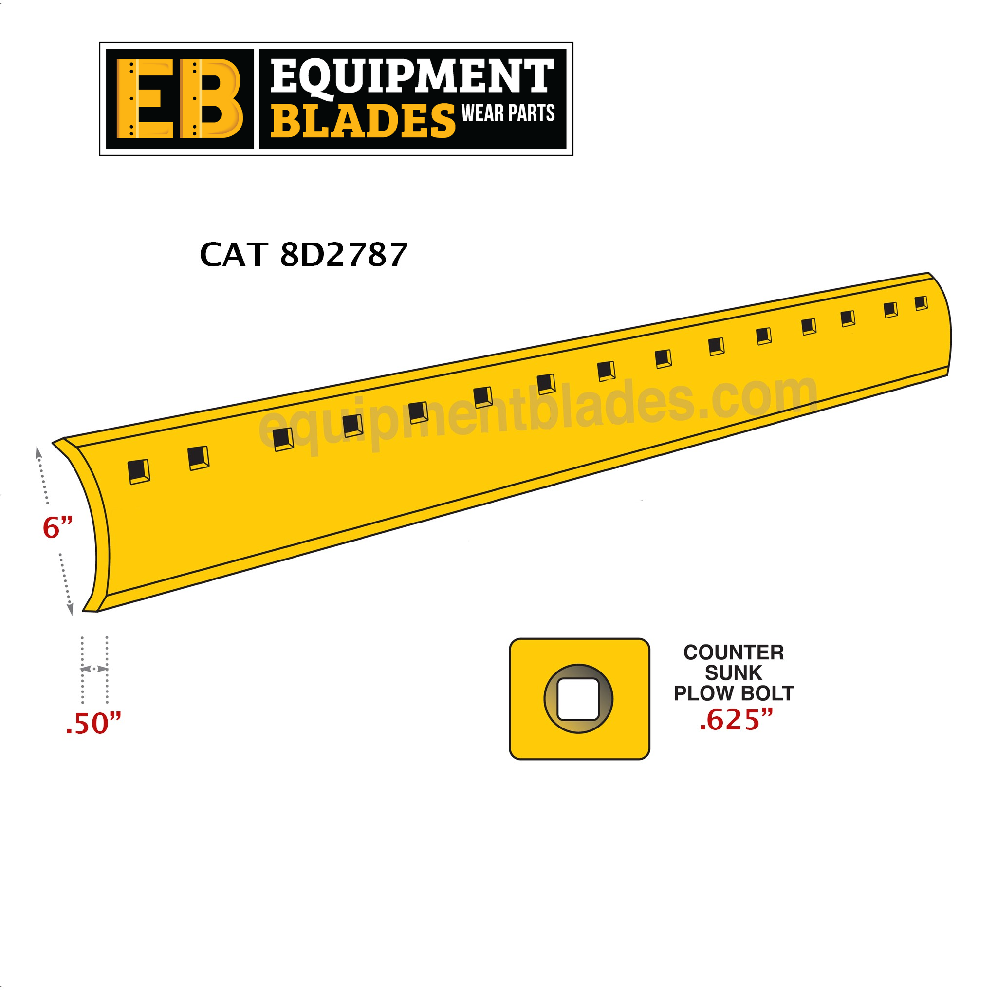 CAT 8D2787-Equipment Blades Inc-Equipment Blades Inc