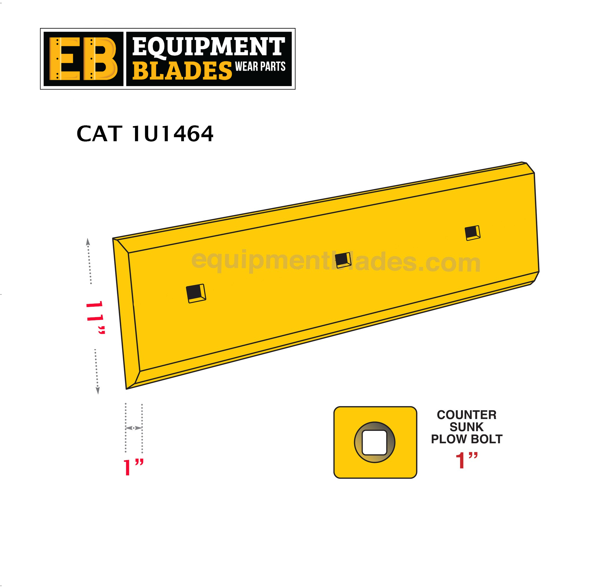 CAT 1U1464-Equipment Blades Inc-Equipment Blades Inc