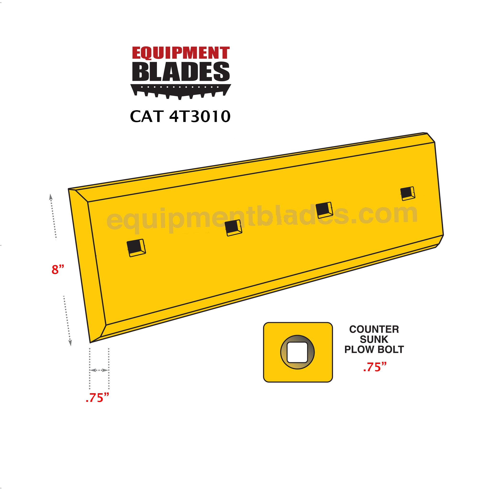 CAT 4T3010-Cutting Edges-Equipment Blades Inc-Equipment Blades Inc