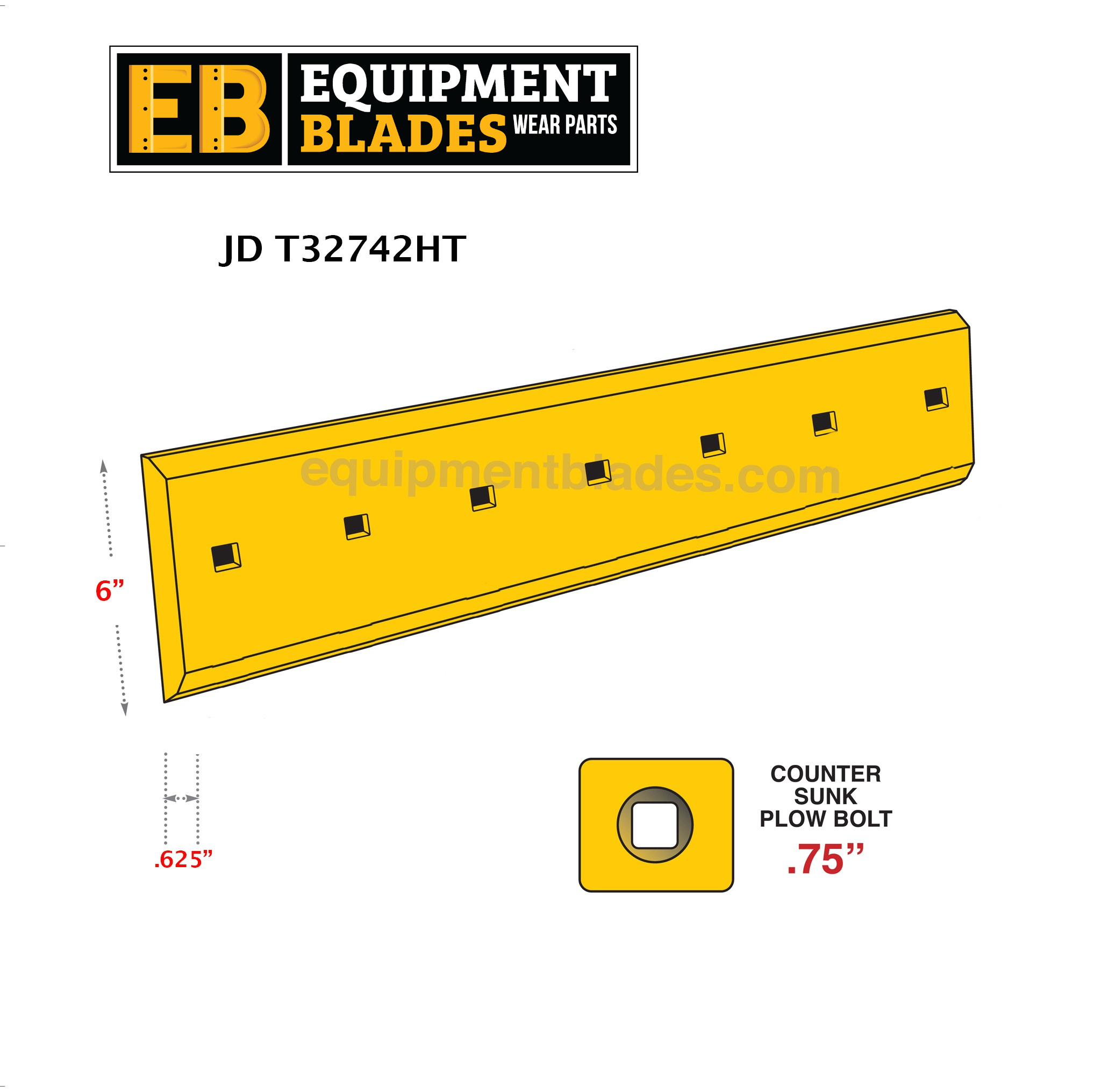 JD T32742-Equipment Blades-Equipment Blades Inc