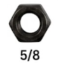 GR9 5/8 HD-NUT Box Quantity 400-Plow Bolt Hardware-Equipment Blades Inc-Equipment Blades Inc