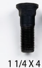 GR 9 1 1/4 X 4 Plow Bolt Box Quantity 20-Plow Bolt Hardware-Equipment Blades Inc-Equipment Blades Inc