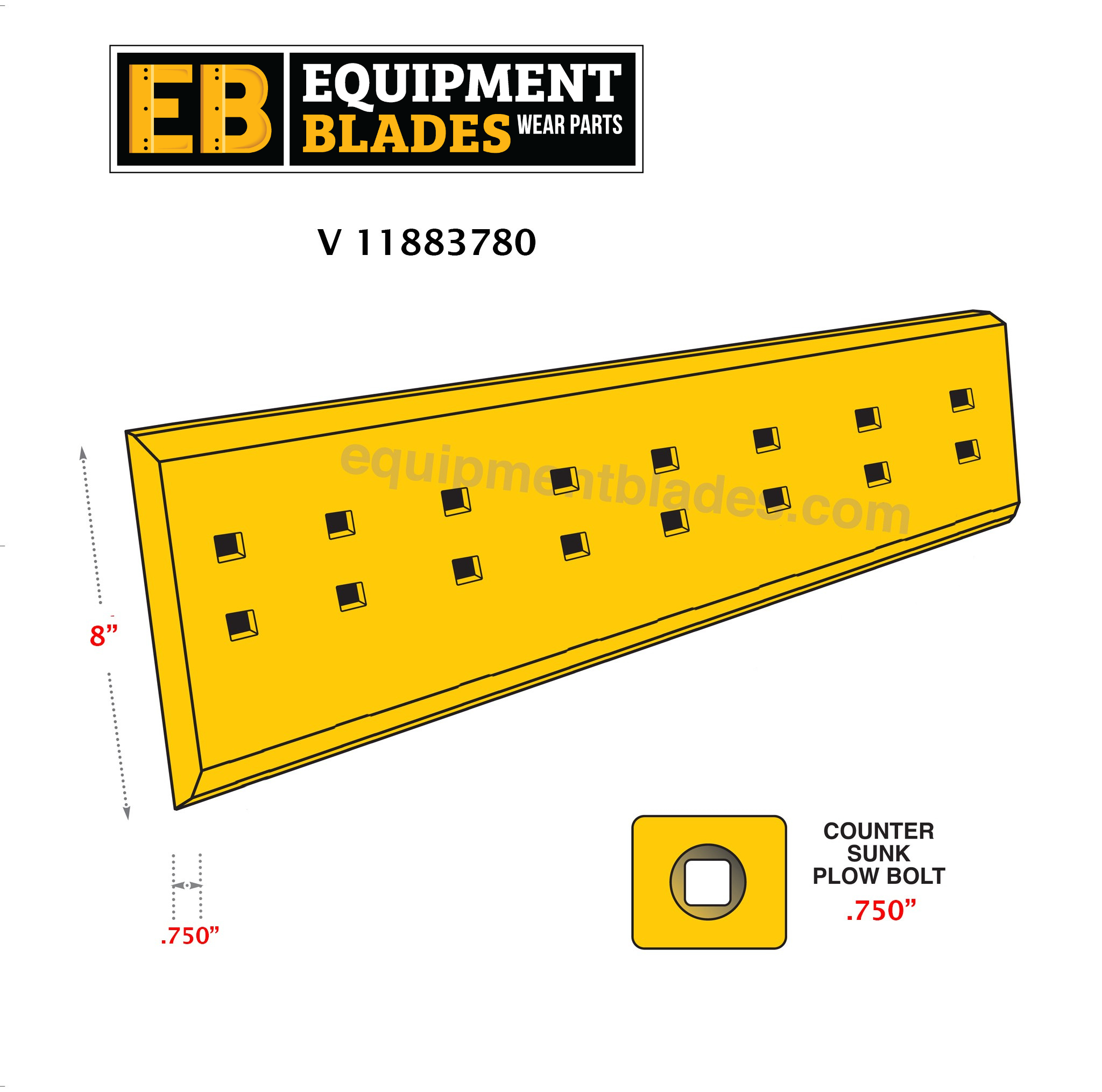 V 11883780-Equipment Blades-Equipment Blades Inc