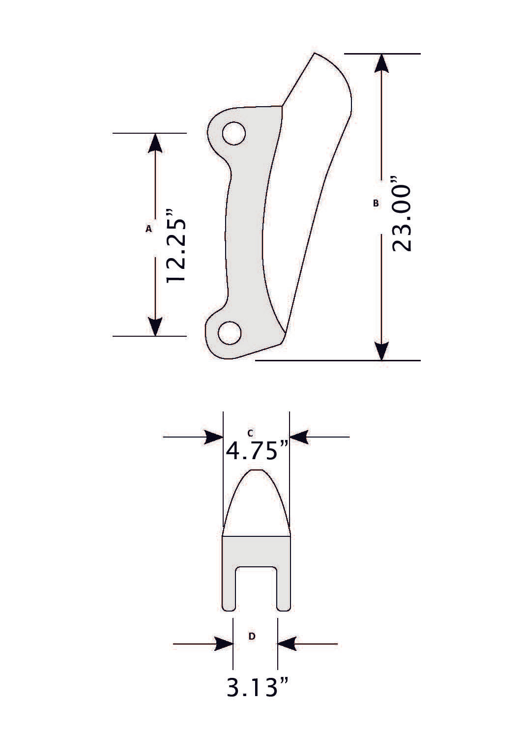 CAT 6J8814EXT-Equipment Blades-Equipment Blades Inc