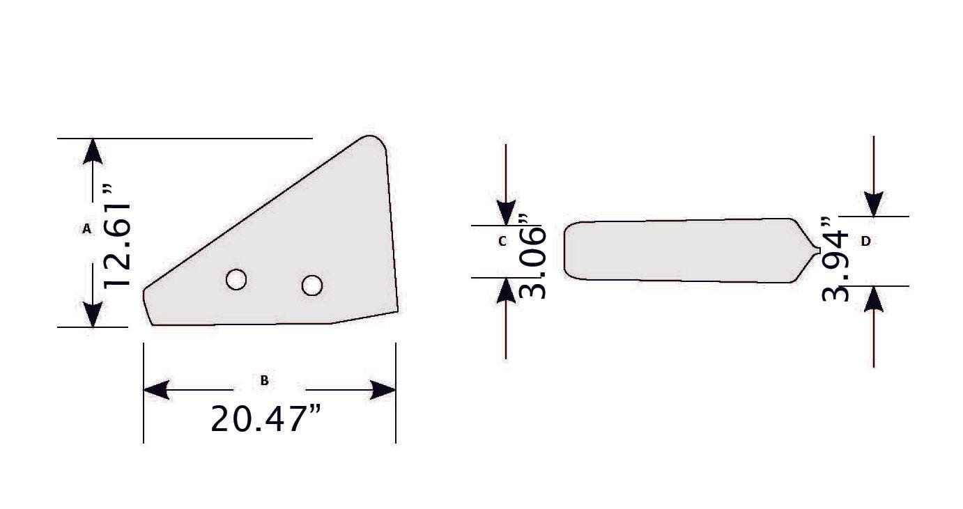 CAT 1038115-Equipment Blades-Equipment Blades Inc