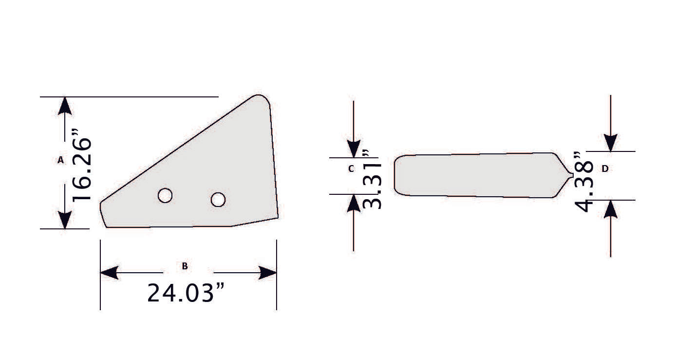 CAT 1049279-Equipment Blades-Equipment Blades Inc