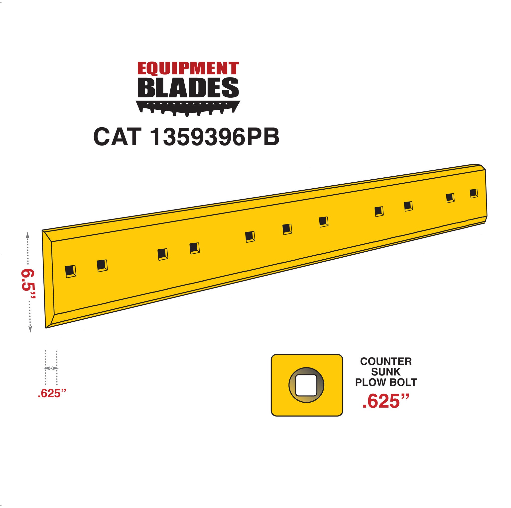 CAT 1359396PB-Loader Edge-Equipment Blades Inc-Equipment Blades Inc