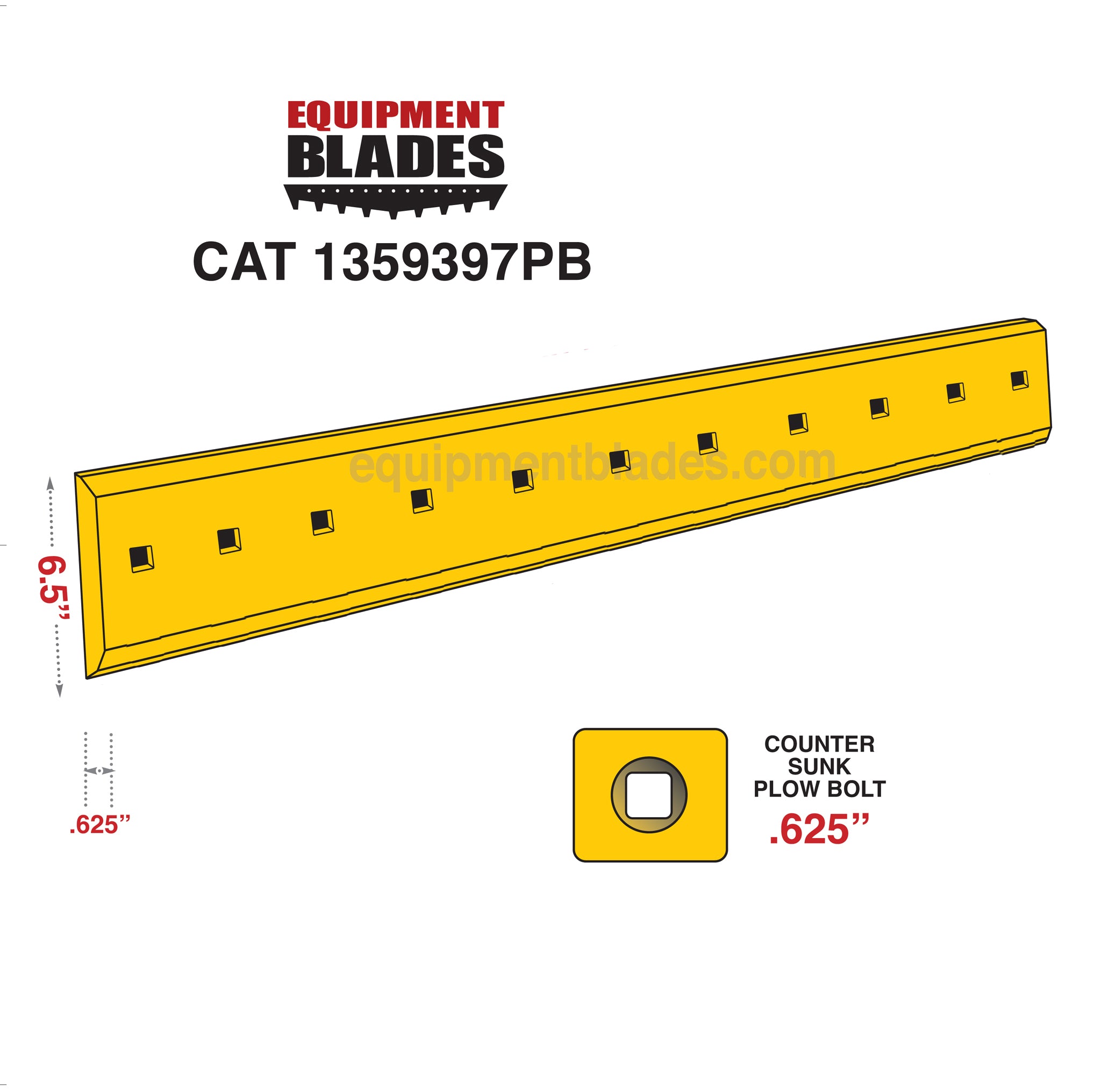 CAT 1359397PB-Equipment Blades-Equipment Blades Inc