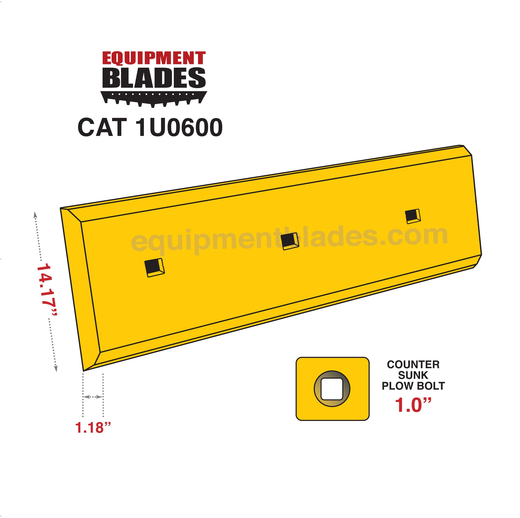 CAT 1U0600-Loader Edge-Equipment Blades Inc-Equipment Blades Inc