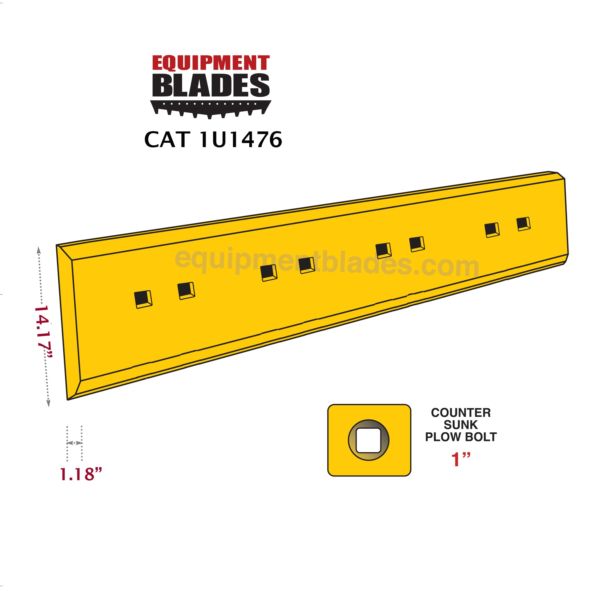 CAT 1U1476-Equipment Blades Inc-Equipment Blades Inc