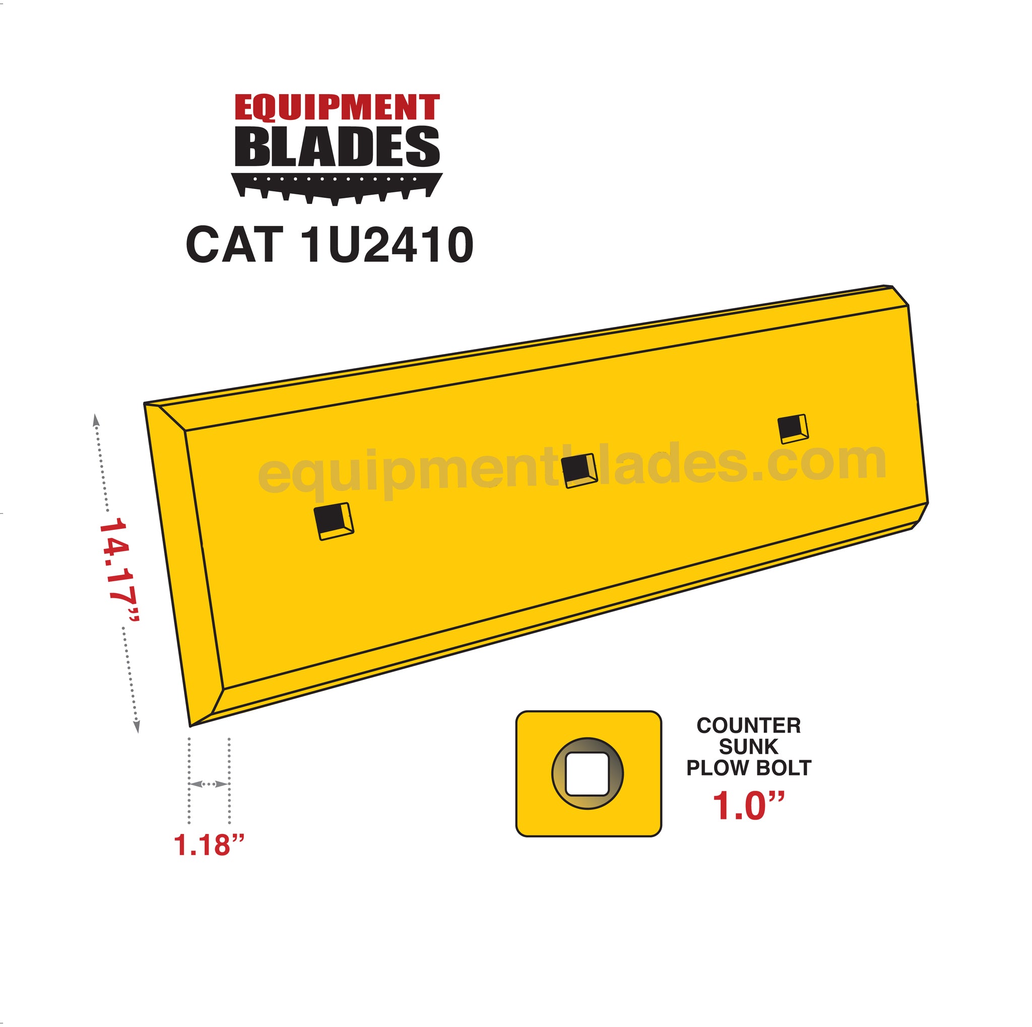 CAT 1U2410-Loader Edge-Equipment Blades Inc-Equipment Blades Inc