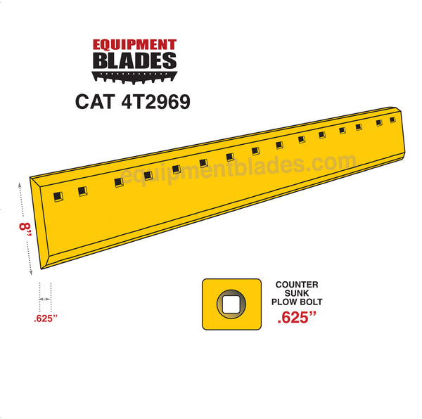 CAT 4T2969 Equipment Blades Inc
