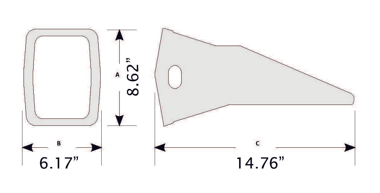 CAT 4T4501-Equipment Blades-Equipment Blades Inc