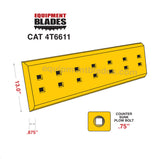 CAT 4T6611-Scraper edge-Equipment Blades Inc-Equipment Blades Inc