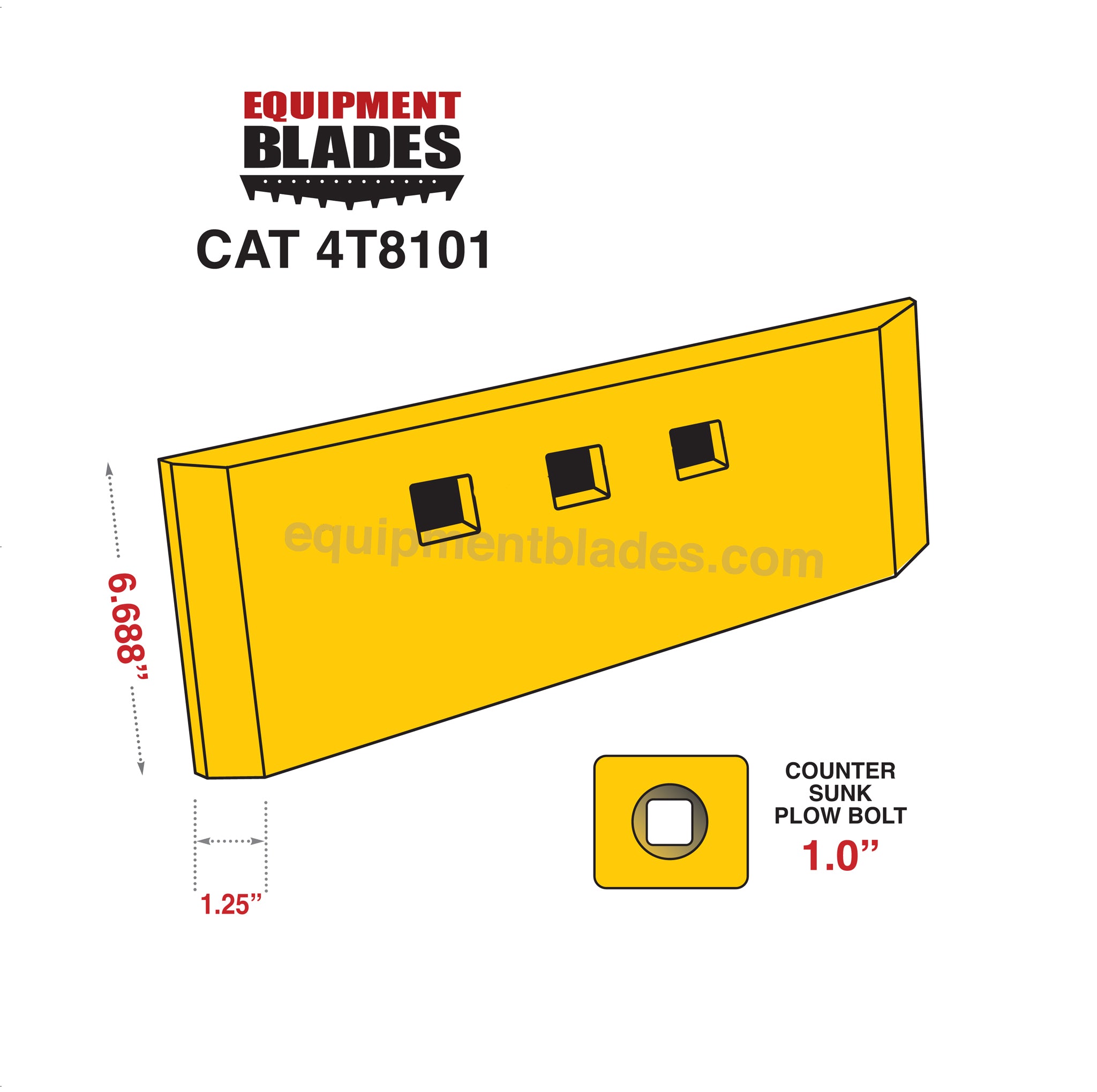 CAT 4T8101-Loader Edge-Equipment Blades Inc-Equipment Blades Inc
