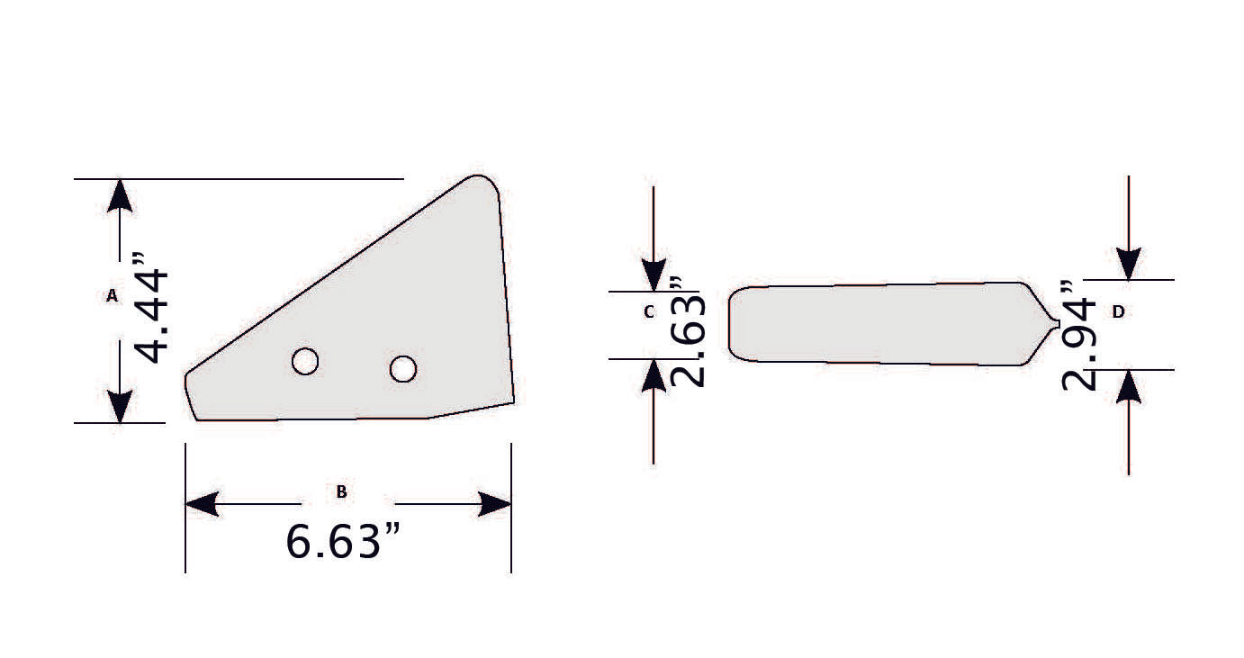 CAT 8E7350-Equipment Blades-Equipment Blades Inc