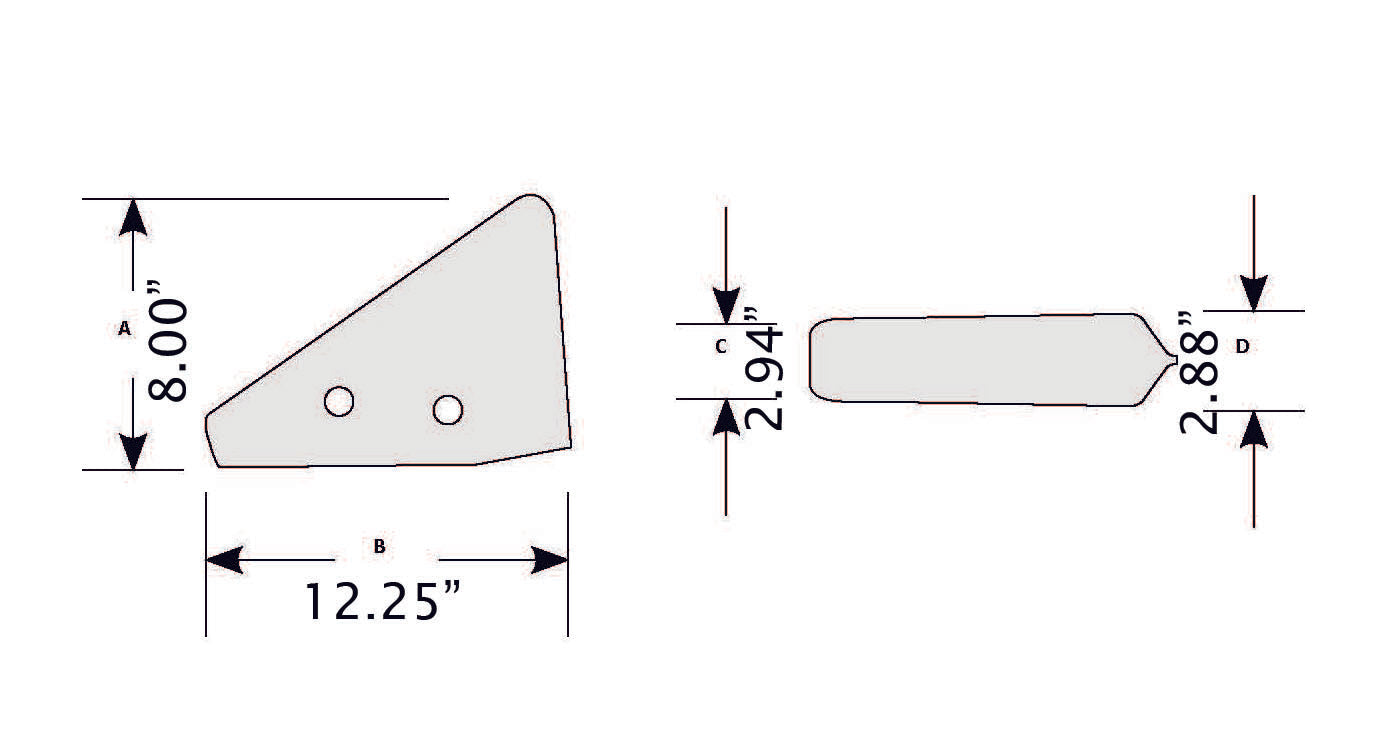 CAT 9U9694-Equipment Blades-Equipment Blades Inc