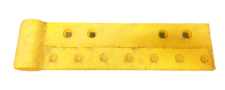 Carbide Insert with Shield Right Hand Plow Protector CURB D52740-Snow Plow Blades-Equipment Blades Inc-Equipment Blades Inc