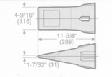 HEN X410-Equipment Blades-Equipment Blades Inc