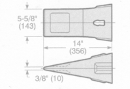 HEN X500-Equipment Blades-Equipment Blades Inc