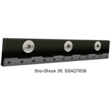 SNOSHOCK 3FT CARBIDE SNOW PLOW BLADE - SSAD7636-Snow Plow Blades-Black Cat Wear Parts-Equipment Blades Inc