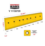 Kit for Volvo L90 Wheel Loader including cutting edges, Bolts, and Nuts.-Equipment Blades Inc-Equipment Blades Inc