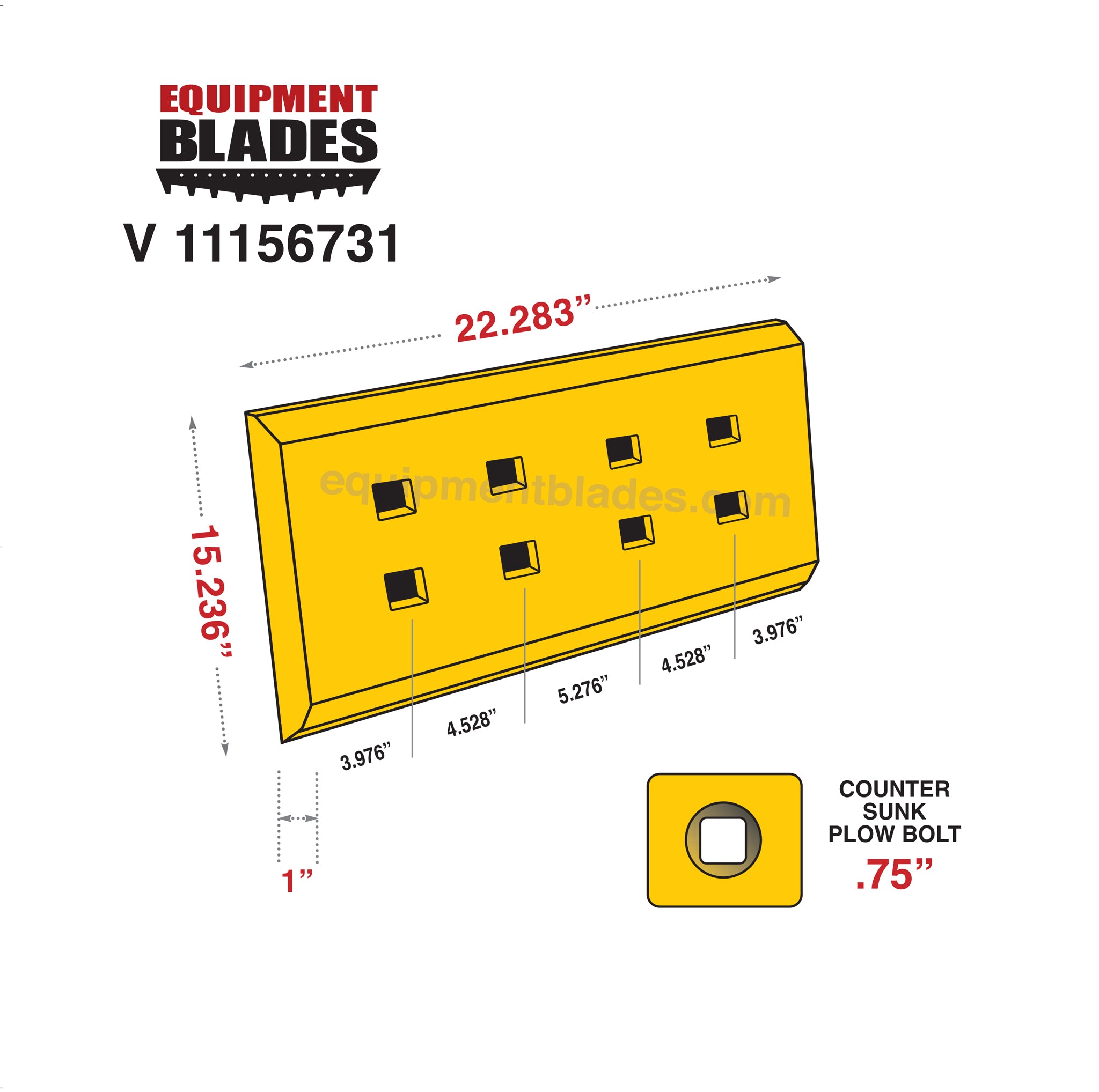 Kit for Volvo L90 Wheel Loader including cutting edges, Bolts, and Nuts.-Equipment Blades Inc-Equipment Blades Inc